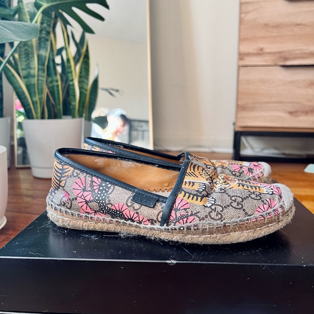 GUCCI Bengal Tiger Espadrilles EU 35.5
